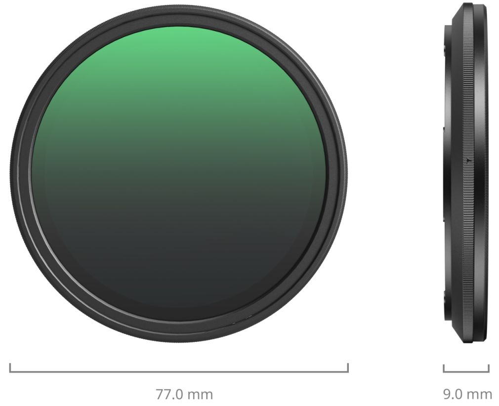 SmallRig 5169 Filtro magnetico VND da 67mm ND64-ND400 (6-9 stop)