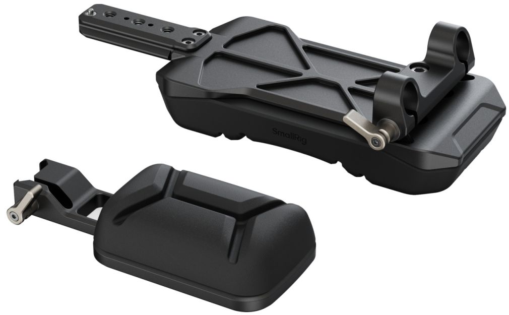 SmallRig 5153 Universal Shoulder Pad with 15mm Dual Rod Clamp