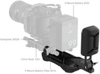 SmallRig 5153 Universal Shoulder Pad with 15mm Dual Rod Clamp