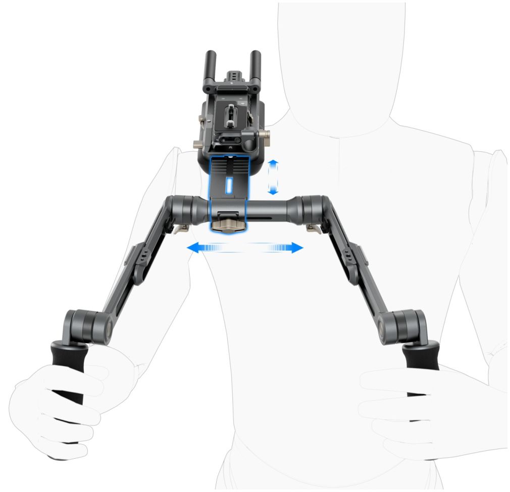 SmallRig 4181 HawkLock Shoulder Rig SR007 Pro