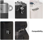 SmallRig 5208 Tracolla universale in pelle per fotocamera (nero)