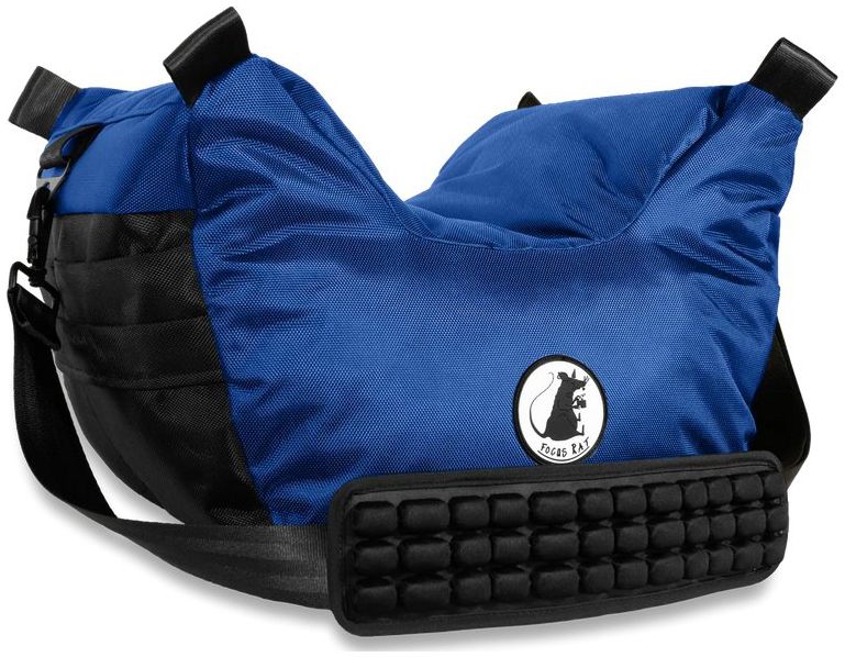 Borsa per topi Focus - Grande Professional V4 - Blu oceano (imbottitura in memoria foam)