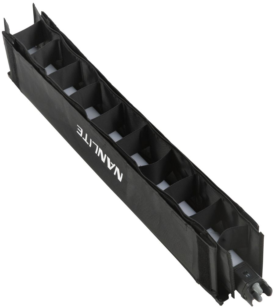 Nanlite Barndoor with Eggcrate for Pavotube II 15C