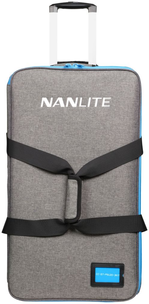 Nanlite Trolley Custodia per PavoSlim 120B/120C Kit 3 luci