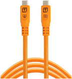Tether Tools TetherPro Optima 10G USB-C, 10' (3m), straight orange