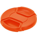 Camera Express Clip Cap Lens cap 55mm orange