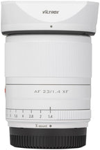 Viltrox AF 23mm f/1.4 Fuji X-attacco bianco (limited edition)
