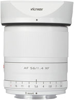 Viltrox AF 56mm F/1.4 Fujifilm X-attacco bianco (limited edition)