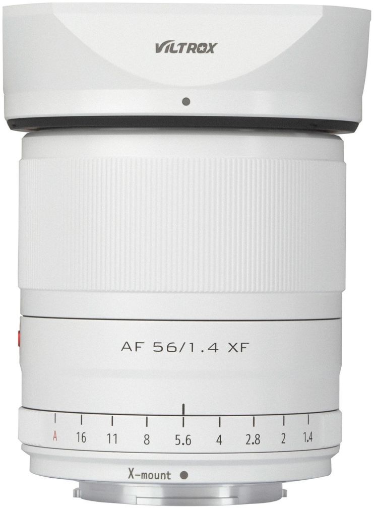 Viltrox AF 56mm F/1.4 Fujifilm X-attacco bianco (limited edition)