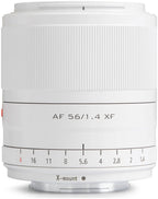 Viltrox AF 56mm F/1.4 Fujifilm X-attacco bianco (limited edition)