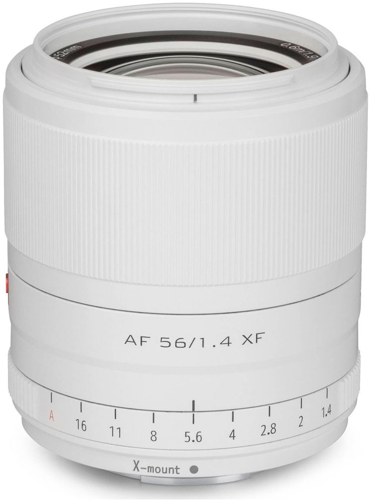 Viltrox AF 56mm F/1.4 Fujifilm X-attacco bianco (limited edition)