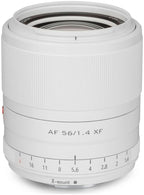 Viltrox AF 56mm F/1.4 Fujifilm X-attacco bianco (limited edition)