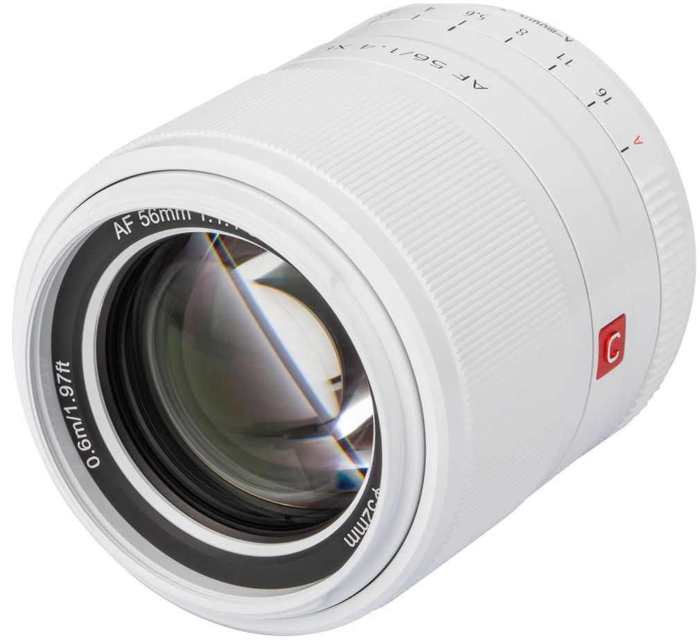 Viltrox AF 56mm F/1.4 Fujifilm X-attacco bianco (limited edition)