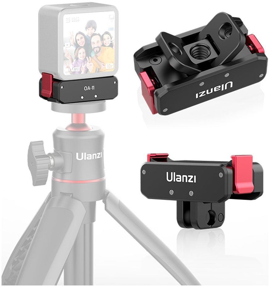 Ulanzi OA-11 Base a doppia interfaccia per DJI Action 3/4