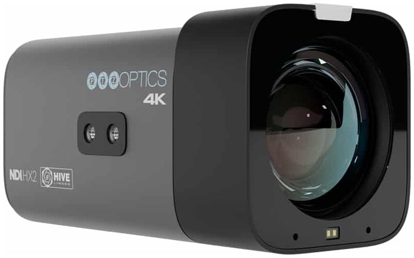 PTZOptics PT12X-STUDIO-4K-GY-G3 Telecamera 4K, Hive-Linked, zoom 12x ottico, grigio