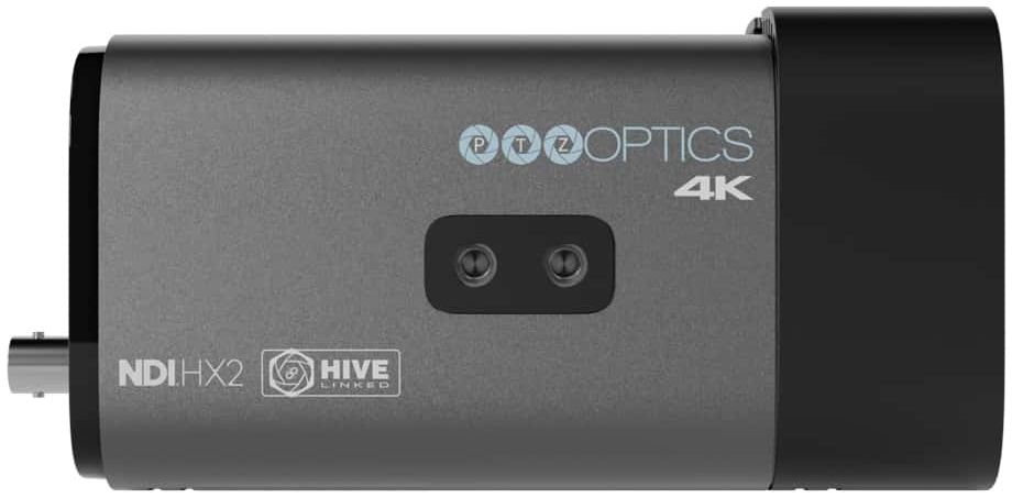 PTZOptics PT12X-STUDIO-4K-GY-G3 Telecamera 4K, Hive-Linked, zoom 12x ottico, grigio