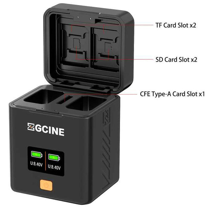 ZGCine Charging Case for Sony NP-FZ100 Battery