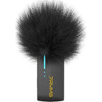 7RYMS Microfono wireless iRay DW40 con 4 trasmettitori, nero