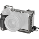 SmallRig 5198 Kit gabbia a sgancio rapido "HawkLock" con impugnatura in silicone per Sony Alpha 7C II / 7CR