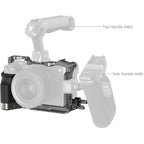 SmallRig 5198 Kit gabbia a sgancio rapido "HawkLock" con impugnatura in silicone per Sony Alpha 7C II / 7CR