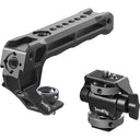 SmallRig 5322 Maniglia superiore con kit di supporto per monitor (compatibile con Cold Shoe)