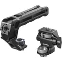 SmallRig 5323 Maniglia superiore con kit di supporto per monitor (compatibile con vite ARRI 3/8"-16)