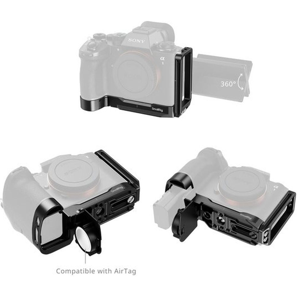 SmallRig 5188 Piastra di montaggio a L per Sony Alpha 1 II / Alpha 9 III