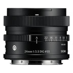 SIGMA 24mm f/3.5 DG Contemporary con attacco L - Nero