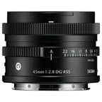 SIGMA 45mm f/2.8 DG Contemporary con attacco L - Nero
