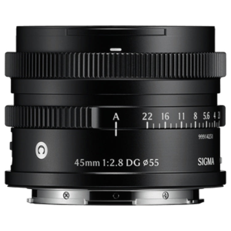 SIGMA 45mm f/2.8 DG Contemporary con attacco L - Nero