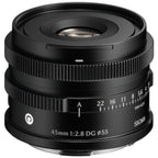 SIGMA 45mm f/2.8 DG Contemporary con attacco L - Nero