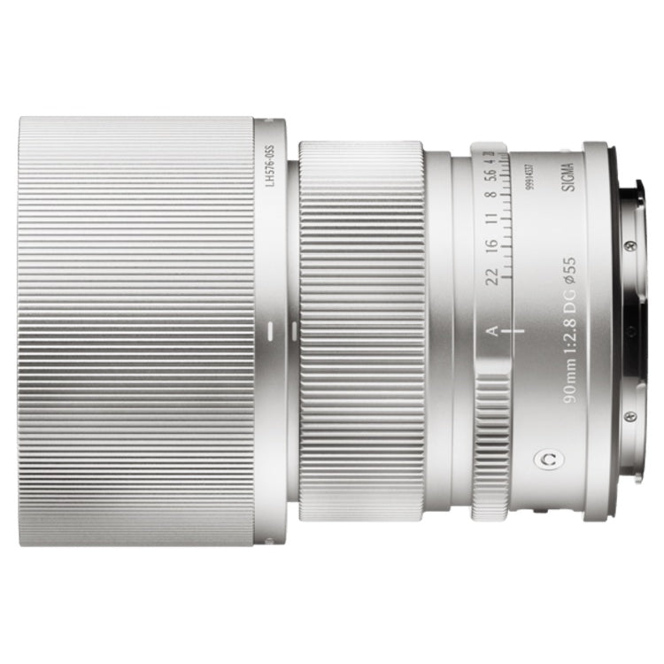 SIGMA 90mm f/2.8 DG Contemporary L-mount - Silver