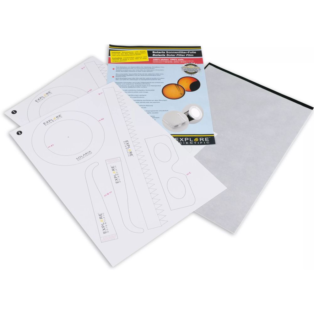 Explore Scientific Solarix Pellicola filtrante solare A4