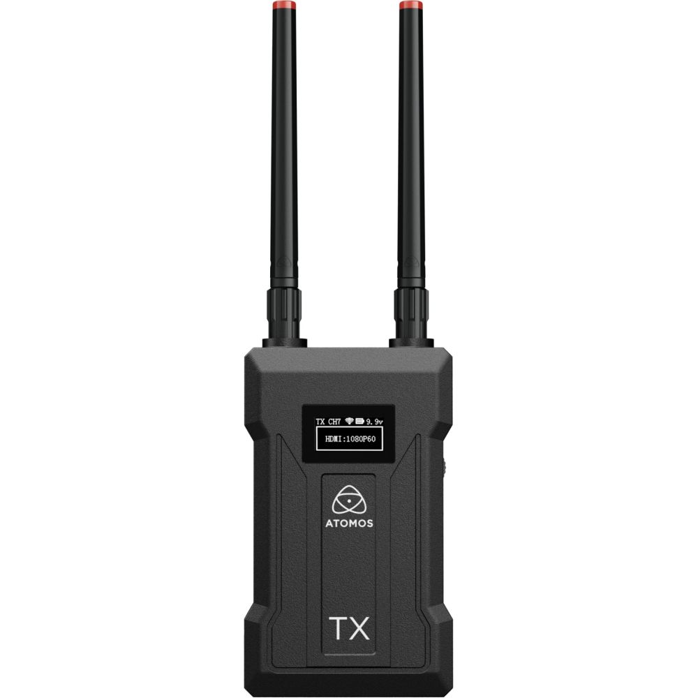 Monitoraggio video wireless 4K/HD di Atomos TX-RX