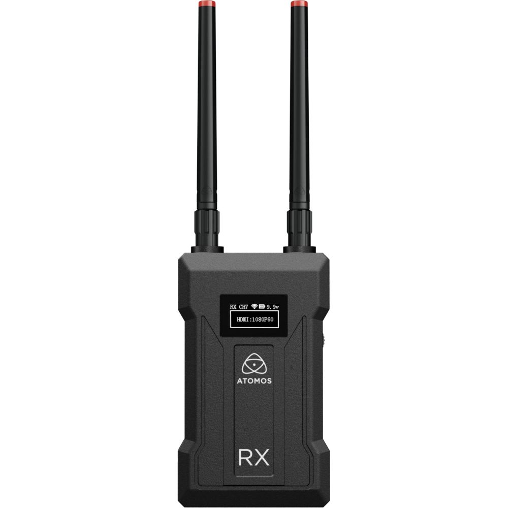 Monitoraggio video wireless 4K/HD di Atomos TX-RX
