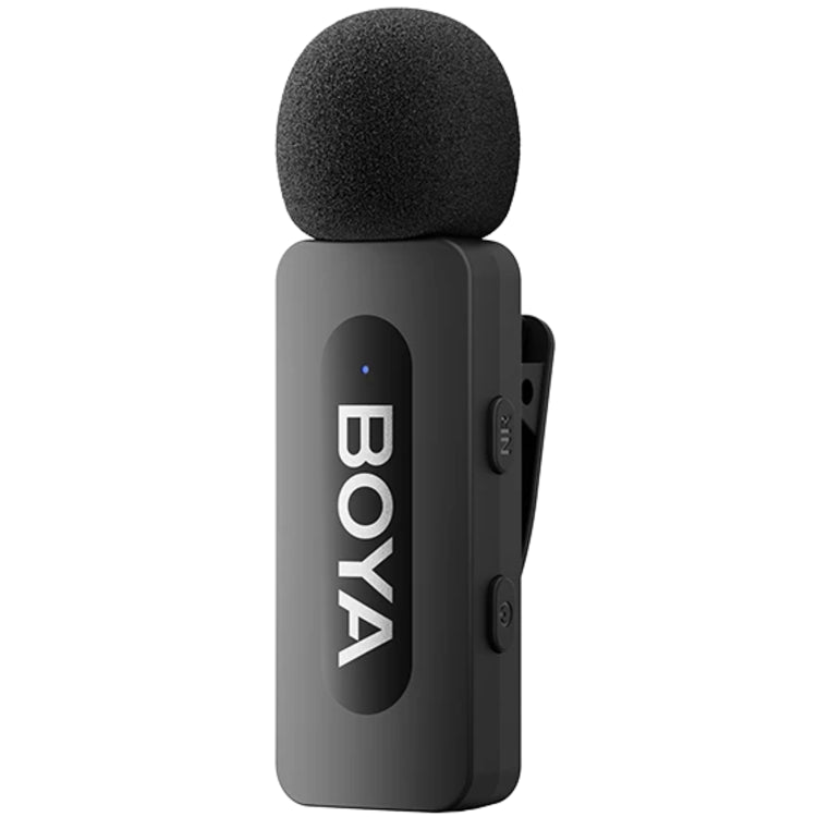 Boya BY-V10 V2.0 Microfono Lavalier Wireless per USB-C - 1 x TX e 1 x RX