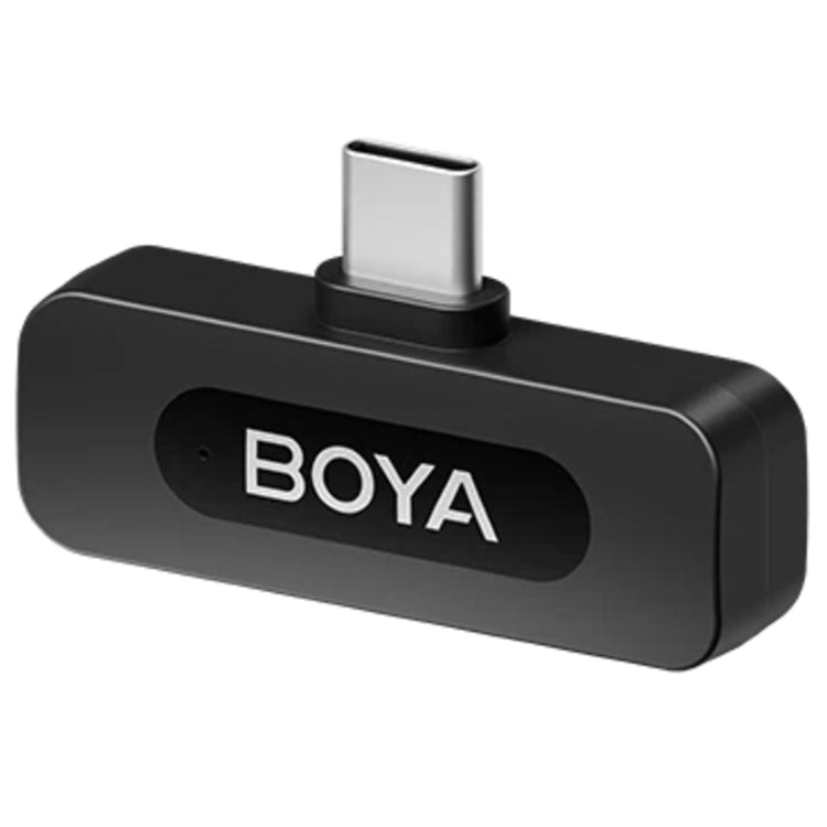 Boya BY-V10 V2.0 Microfono Lavalier Wireless per USB-C - 1 x TX e 1 x RX