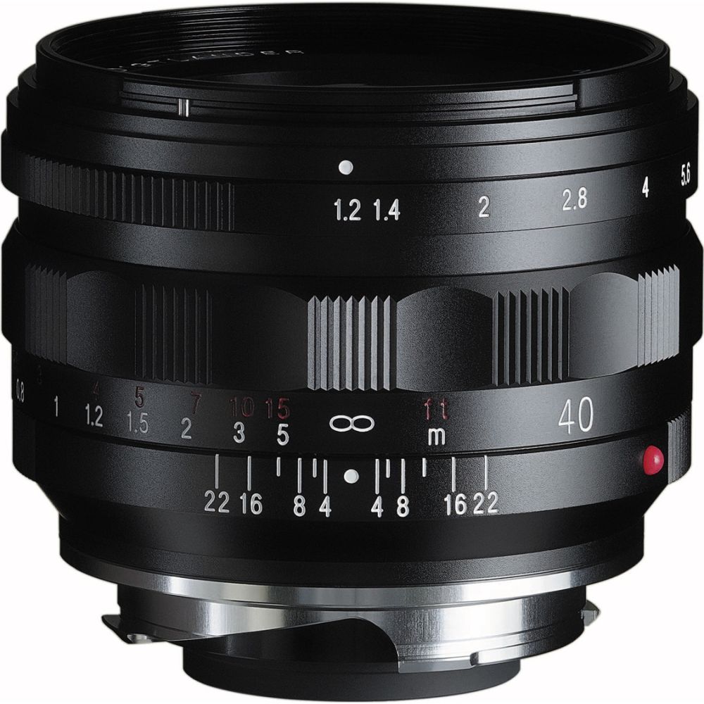 Voigtländer Nokton 40mm f/1.2 Type II ASPH Leica M-attacco nero