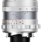 Thypoch Full-frame Simera 35mm f/1.4 Type II per attacco Leica M, argento