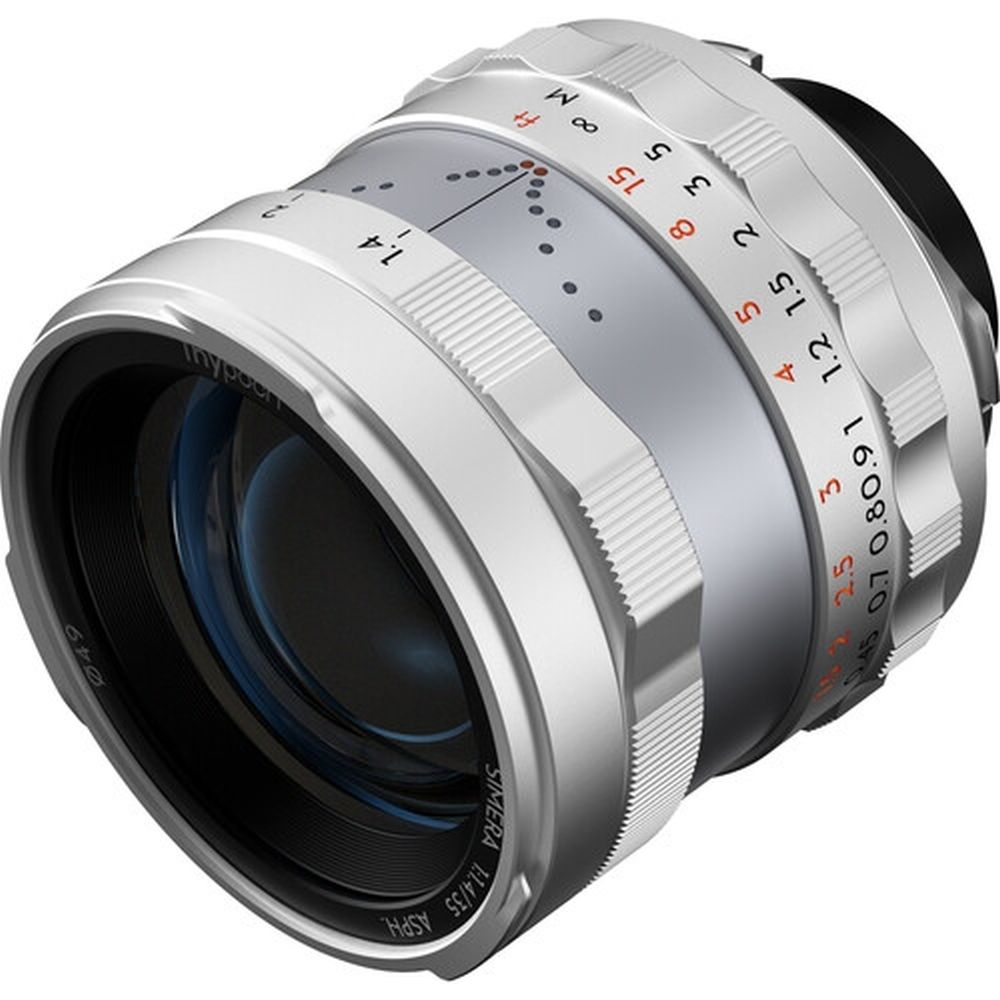 Thypoch Full-frame Simera 35mm f/1.4 Type II per attacco Leica M, argento