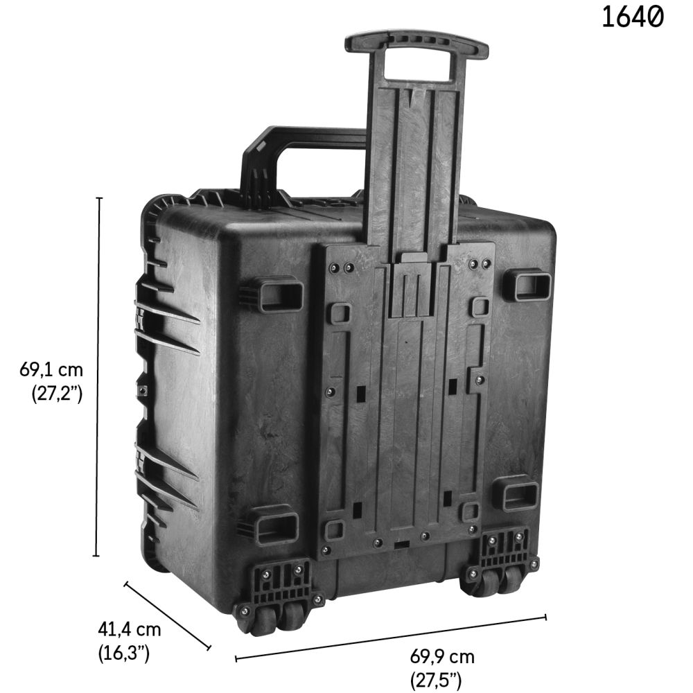 Peli 1640 Schiuma nera