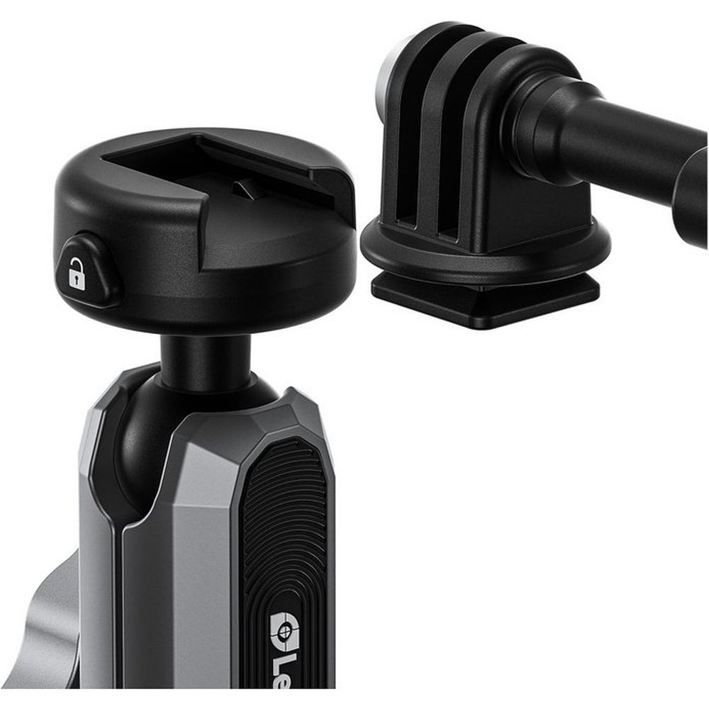 Leofoto LAC-05 Supporto a 3 ventose per videocamere d'azione