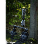 Leofoto LAC-05 Supporto a 3 ventose per videocamere d'azione