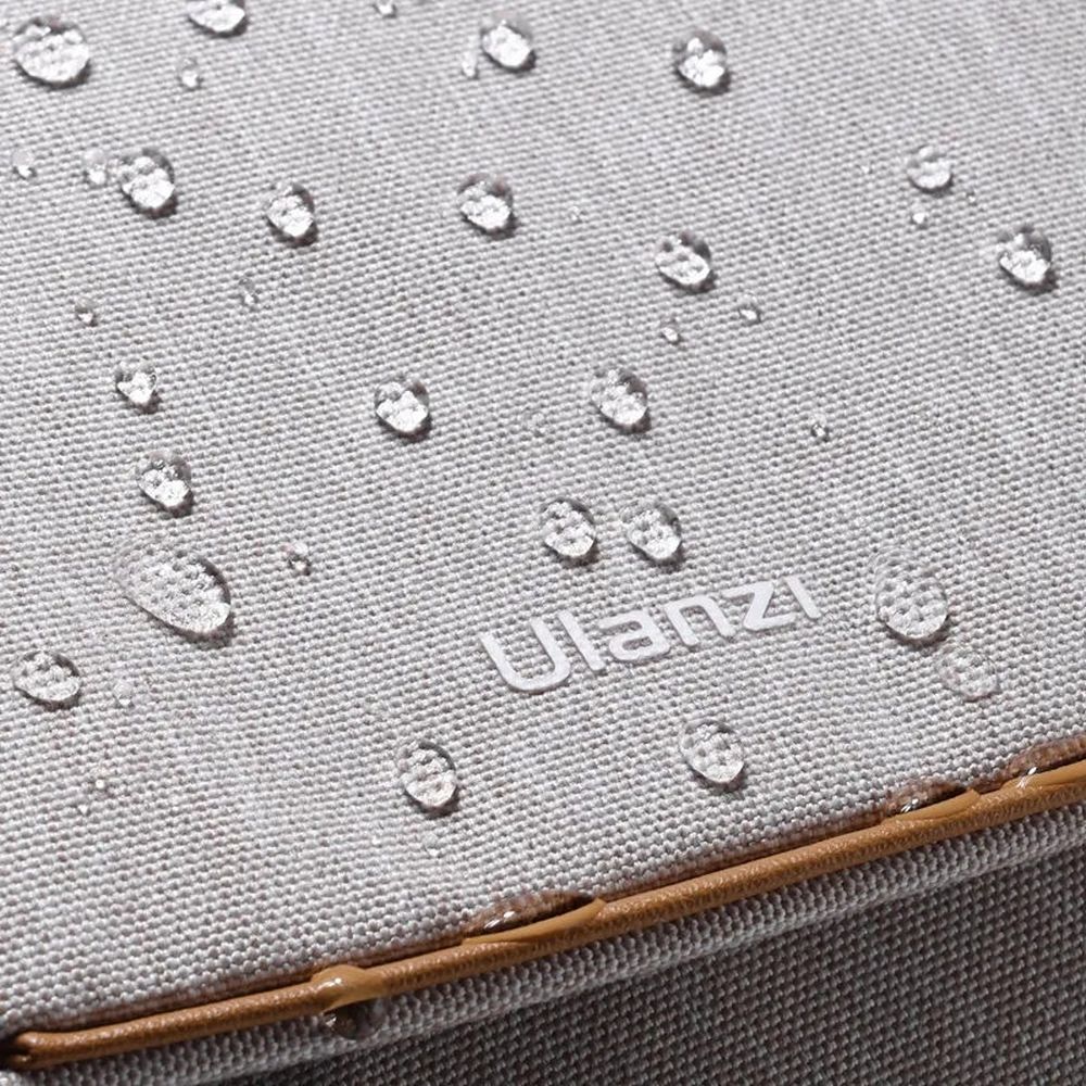 Ulanzi F01 Sling - borsa a tracolla compatta per fotocamera, beige