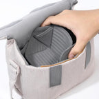 Ulanzi F01 Sling - borsa a tracolla compatta per fotocamera, beige