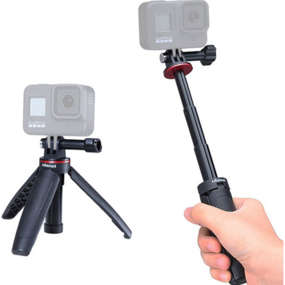 Ulanzi MT-09 GoPro vlog tripod, Handle & Selfie stick