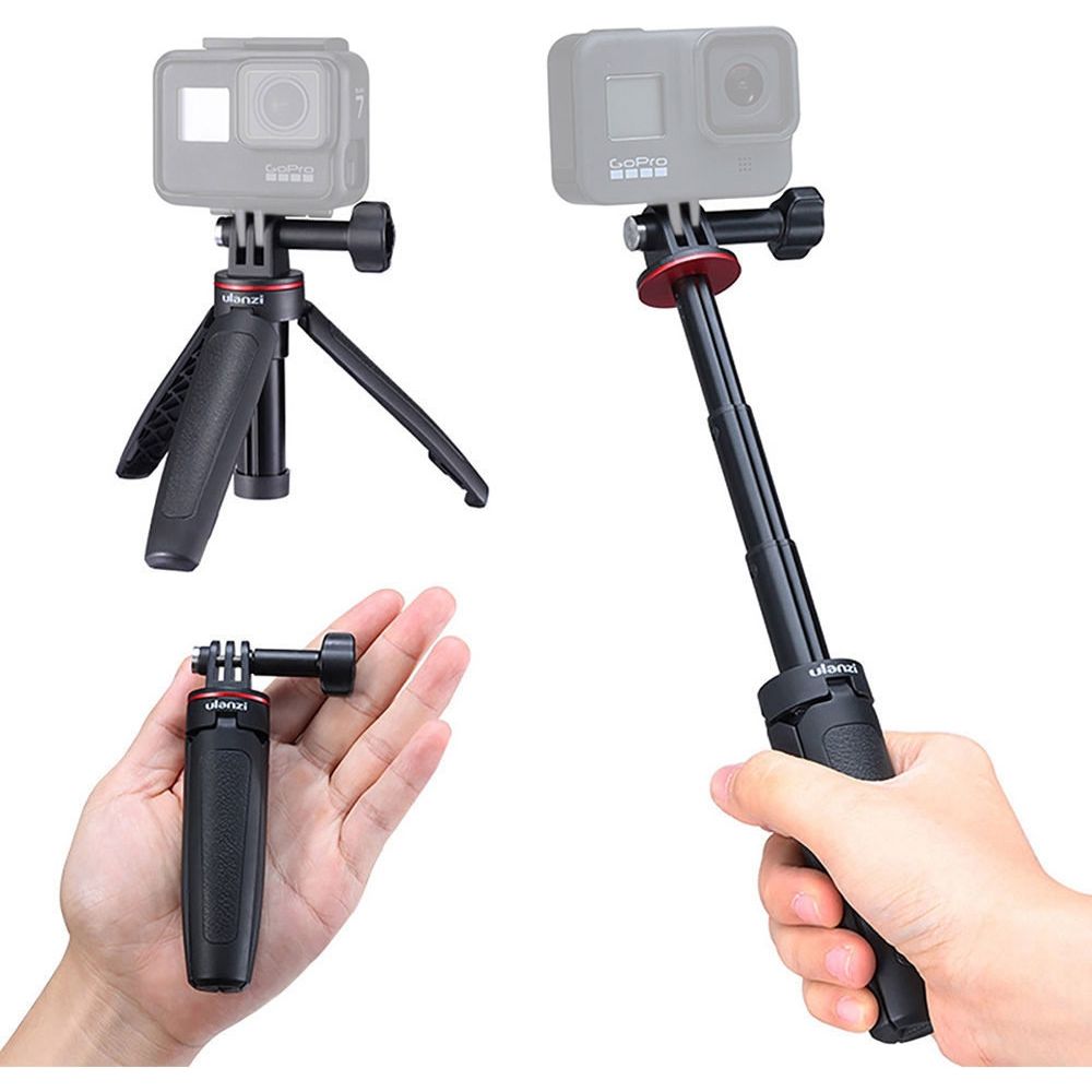 Ulanzi MT-09 GoPro vlog tripod, Handle & Selfie stick