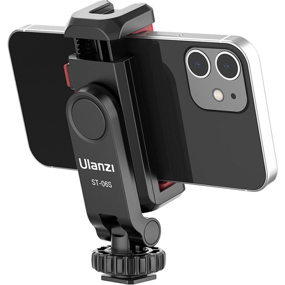 Ulanzi ST-06S supporto per telefono inclinabile con morsetto in plastica