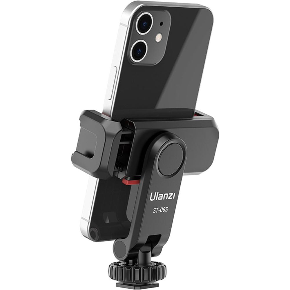 Ulanzi ST-06S supporto per telefono inclinabile con morsetto in plastica