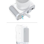 SmallRig 5430 L-Shaped Mount Plate with Handle for Canon EOS R50 V, white